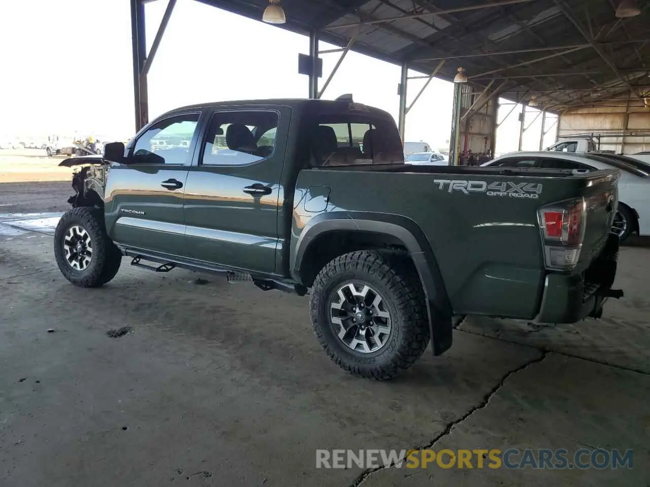 2 Фотография поврежденного автомобиля 3TMCZ5ANXMM449599 TOYOTA TACOMA 2021