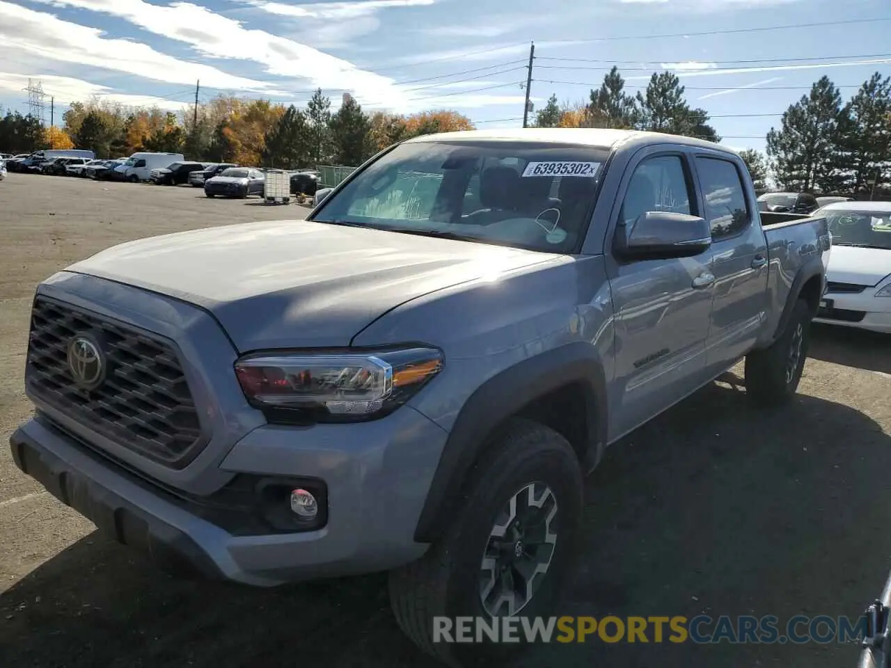 2 Photograph of a damaged car 3TMDZ5BN0MM108764 TOYOTA TACOMA 2021