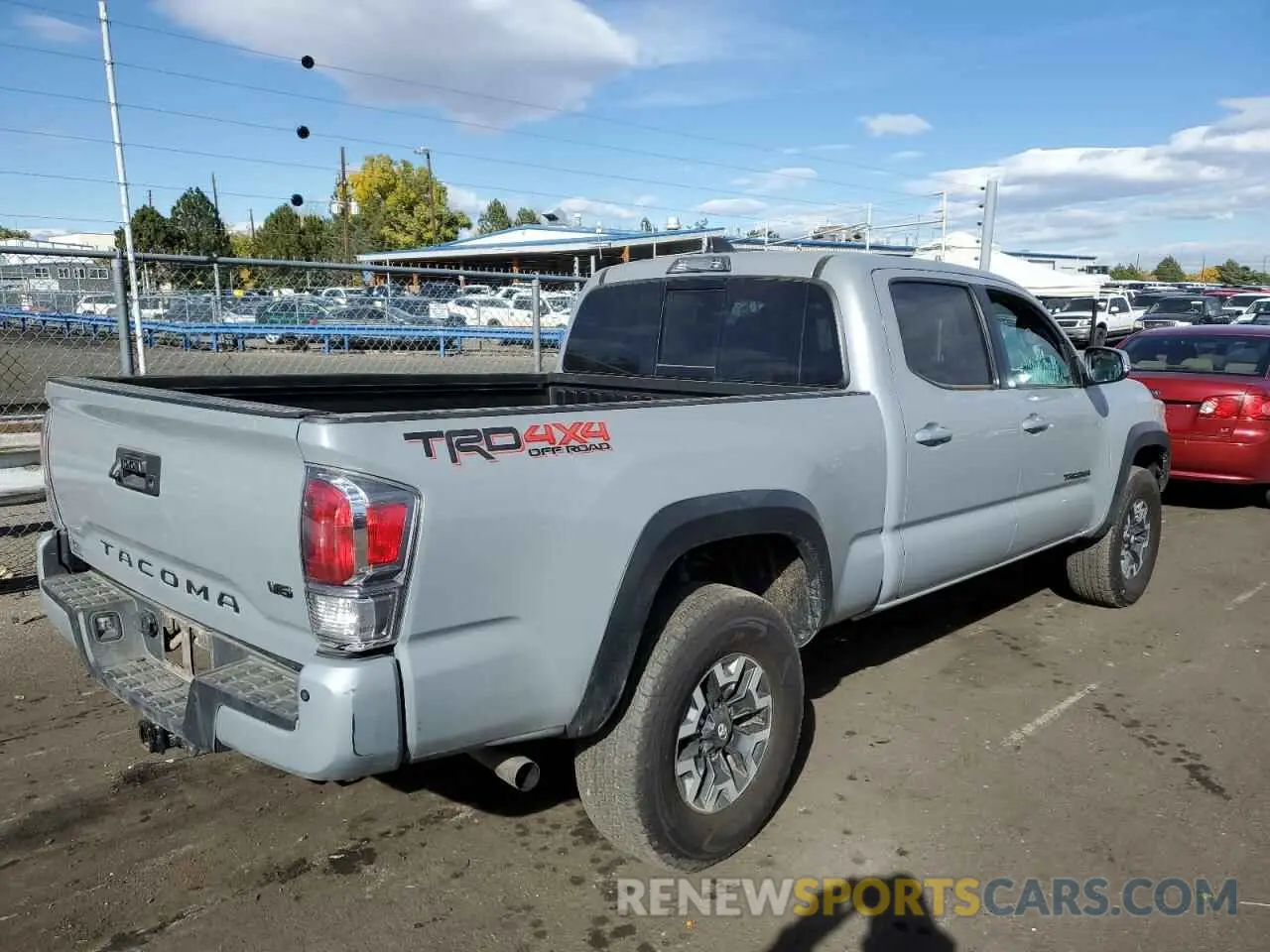 4 Photograph of a damaged car 3TMDZ5BN0MM108764 TOYOTA TACOMA 2021