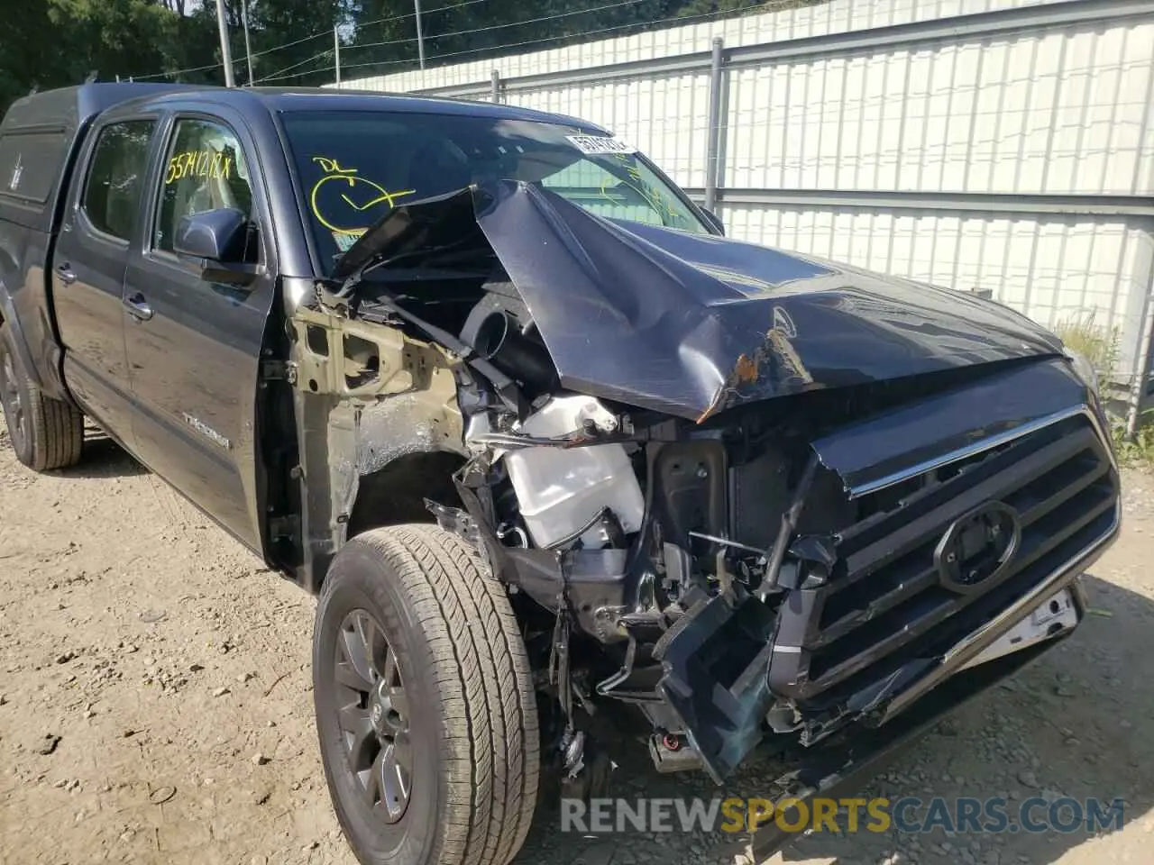 9 Photograph of a damaged car 3TMDZ5BN0MM120350 TOYOTA TACOMA 2021