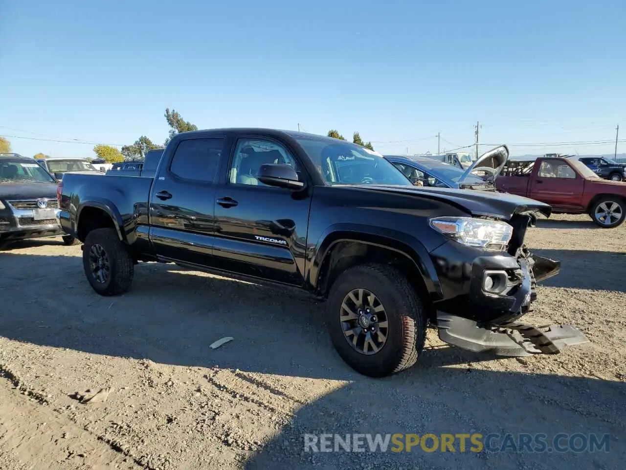 4 Фотография поврежденного автомобиля 3TMDZ5BN5MM107738 TOYOTA TACOMA 2021