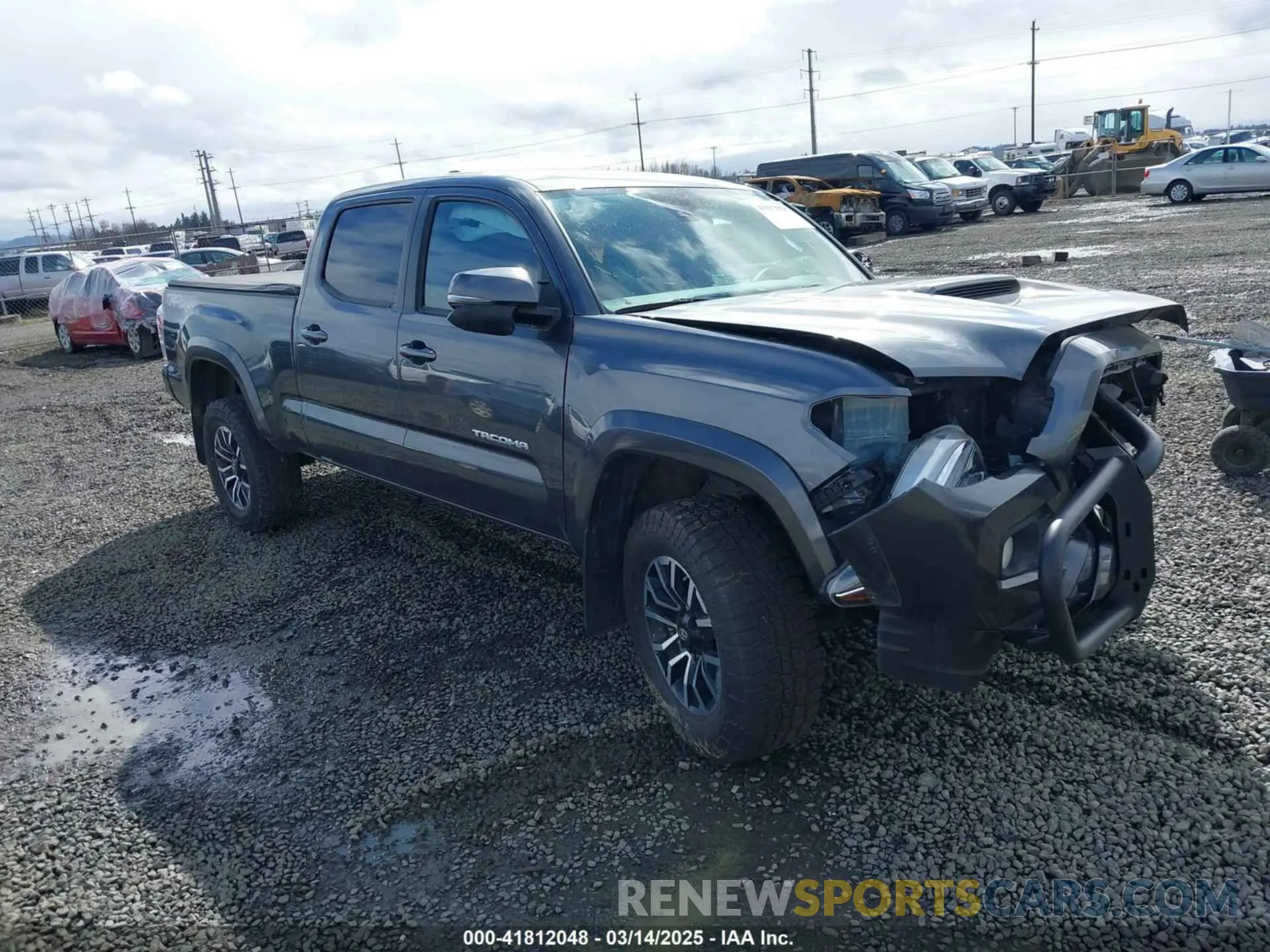 1 Photograph of a damaged car 3TMDZ5BN6MM105948 TOYOTA TACOMA 2021