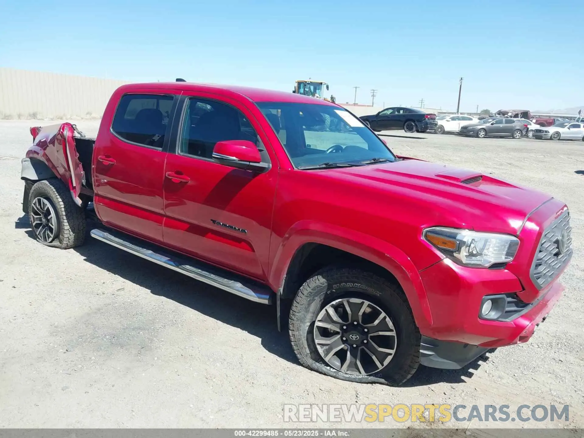 1 Фотография поврежденного автомобиля 3TMDZ5BN8MM116319 TOYOTA TACOMA 2021