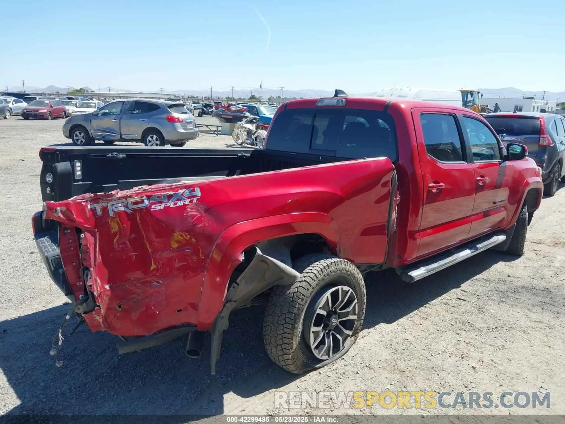 4 Фотография поврежденного автомобиля 3TMDZ5BN8MM116319 TOYOTA TACOMA 2021