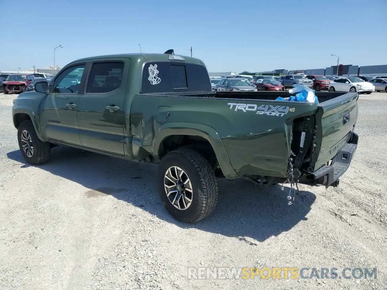 2 Photograph of a damaged car 3TMDZ5BN9MM115678 TOYOTA TACOMA 2021
