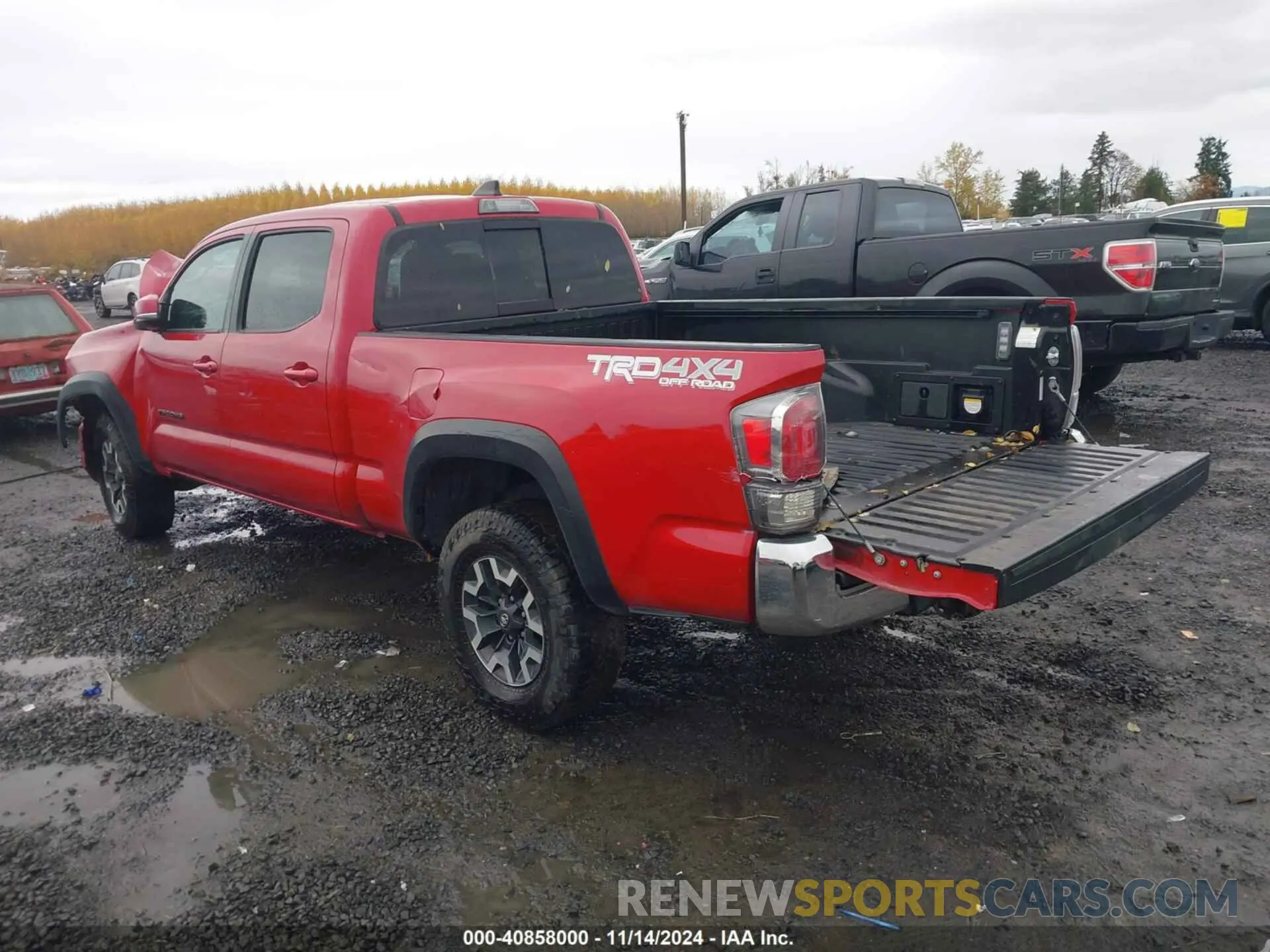 3 Photograph of a damaged car 3TMDZ5BNXMM116452 TOYOTA TACOMA 2021