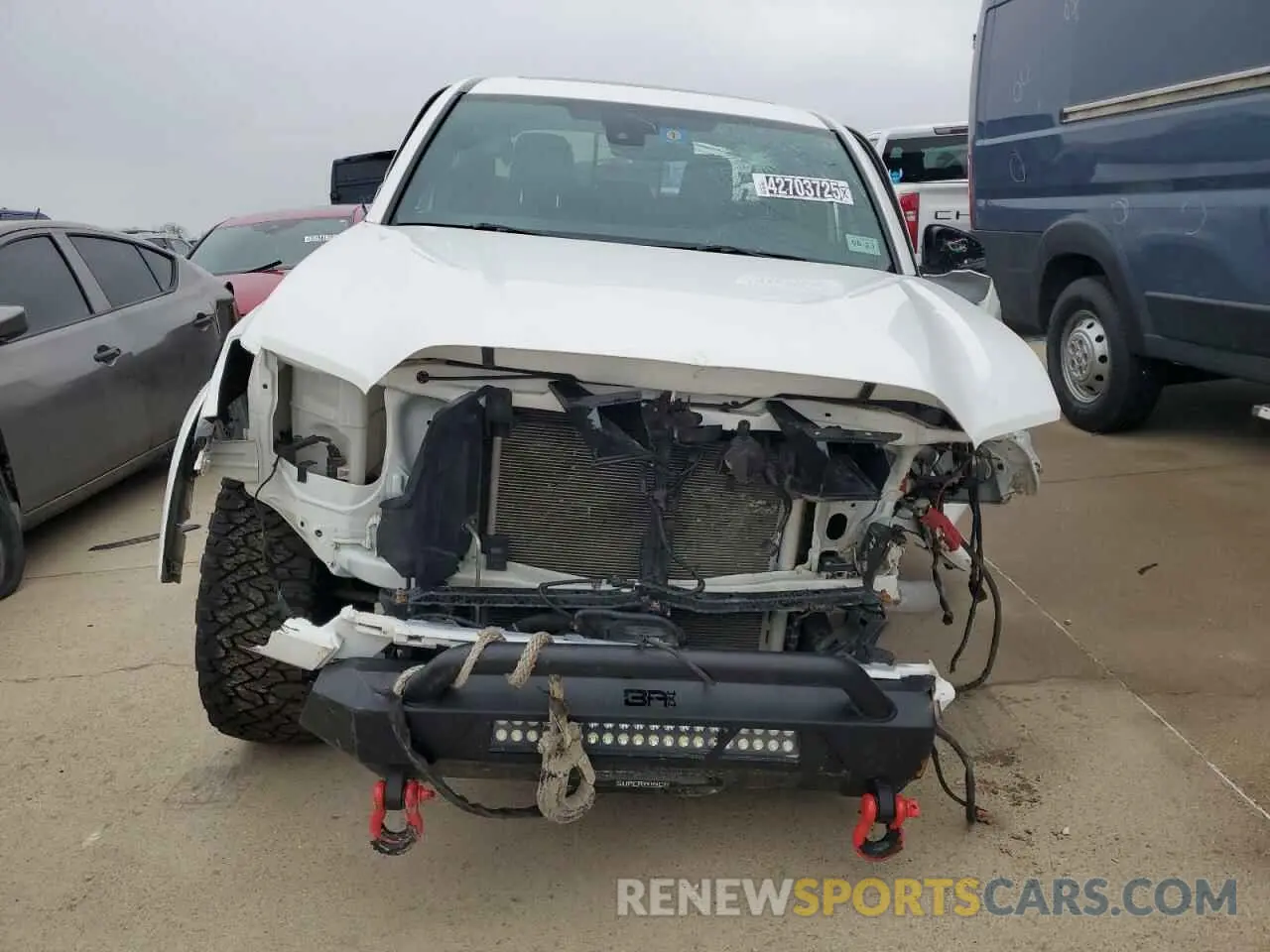 5 Фотография поврежденного автомобиля 3TMGZ5AN5MM433196 TOYOTA TACOMA 2021