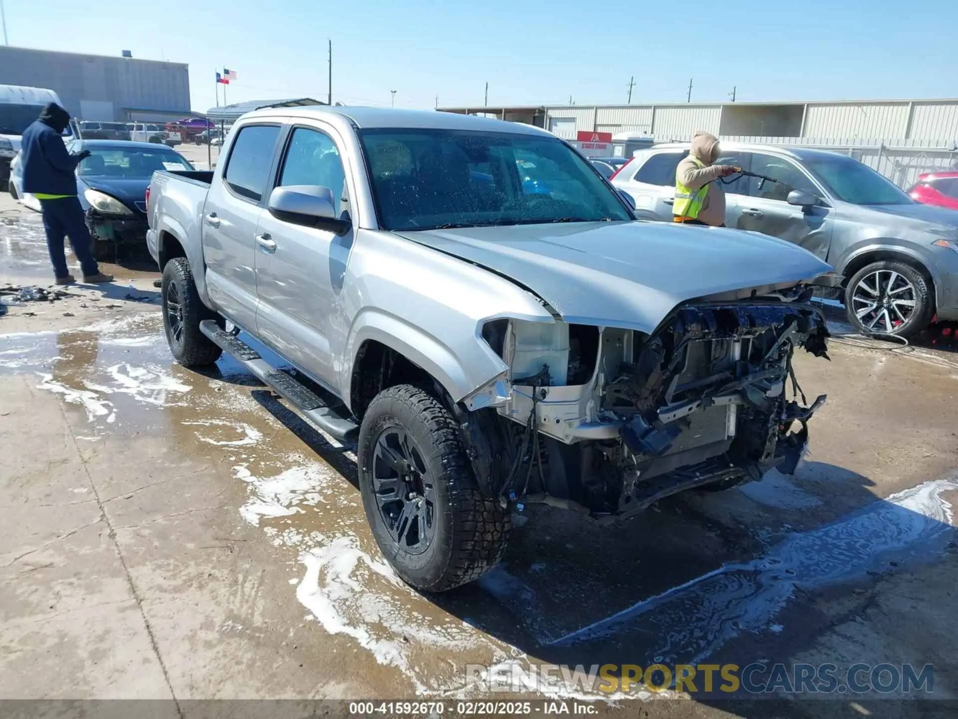 1 Фотография поврежденного автомобиля 3TYAX5GN0MT020061 TOYOTA TACOMA 2021