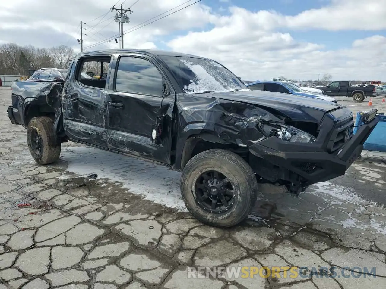 4 Фотография поврежденного автомобиля 3TYAX5GN0MT022828 TOYOTA TACOMA 2021