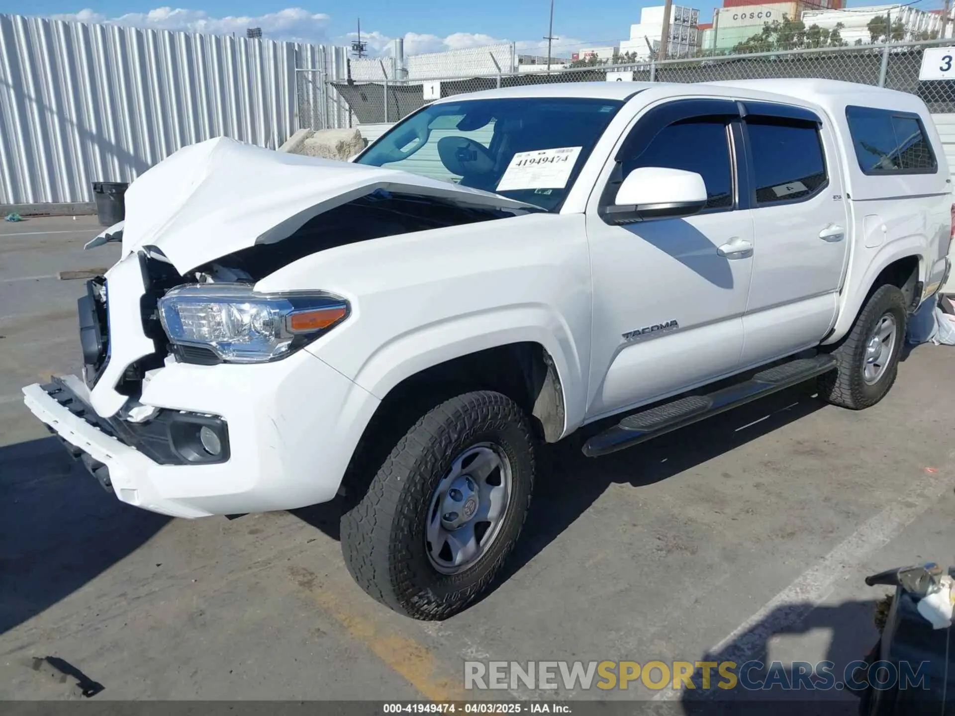 2 Фотография поврежденного автомобиля 3TYAX5GN2MT014259 TOYOTA TACOMA 2021