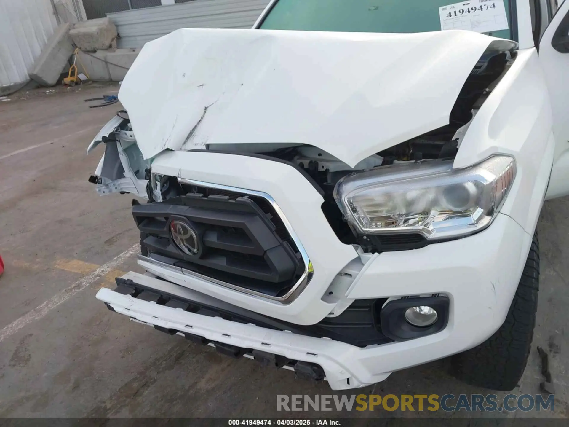 6 Фотография поврежденного автомобиля 3TYAX5GN2MT014259 TOYOTA TACOMA 2021