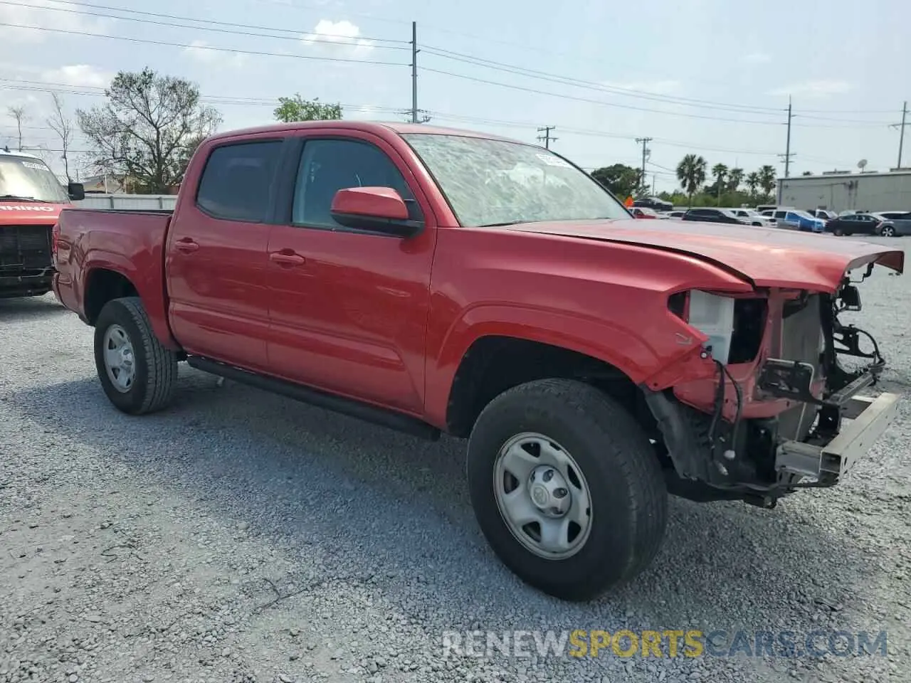 4 Фотография поврежденного автомобиля 3TYAX5GN4MT017292 TOYOTA TACOMA 2021