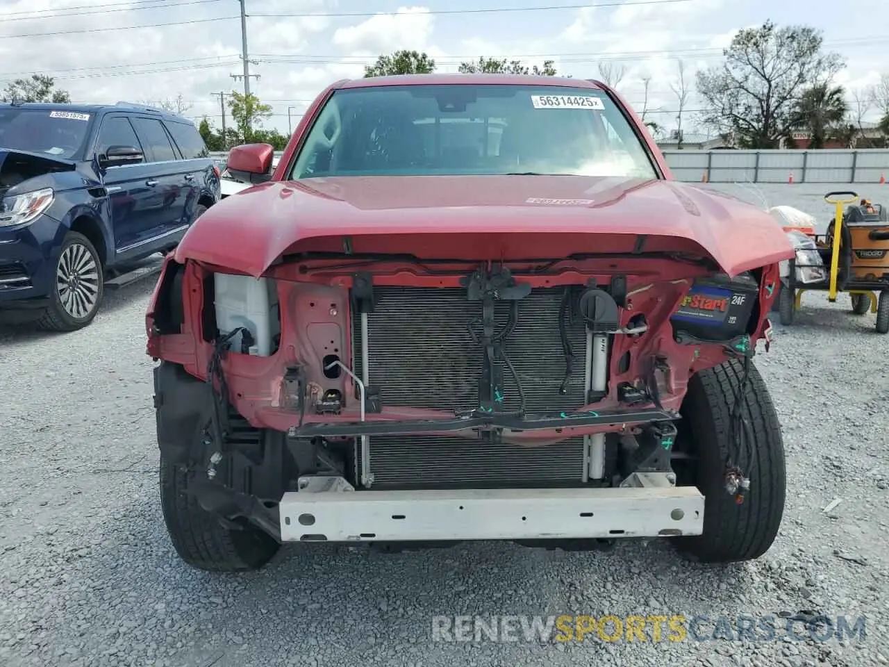 5 Фотография поврежденного автомобиля 3TYAX5GN4MT017292 TOYOTA TACOMA 2021