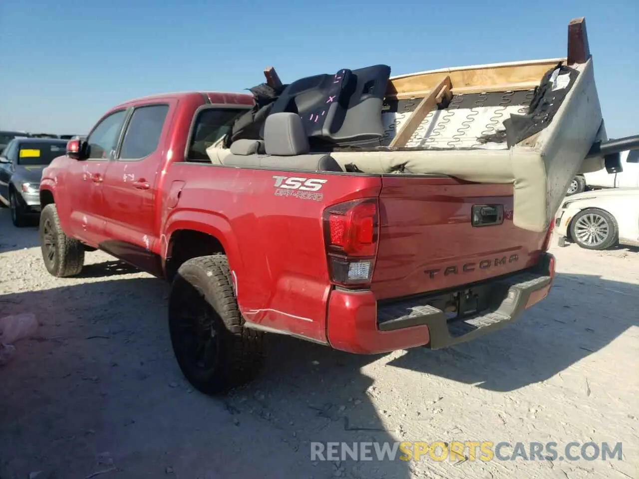 3 Photograph of a damaged car 3TYAX5GN5MT012781 TOYOTA TACOMA 2021