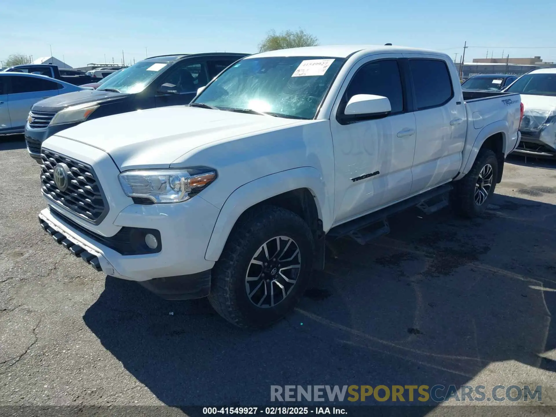 2 Photograph of a damaged car 3TYAX5GN5MT014868 TOYOTA TACOMA 2021
