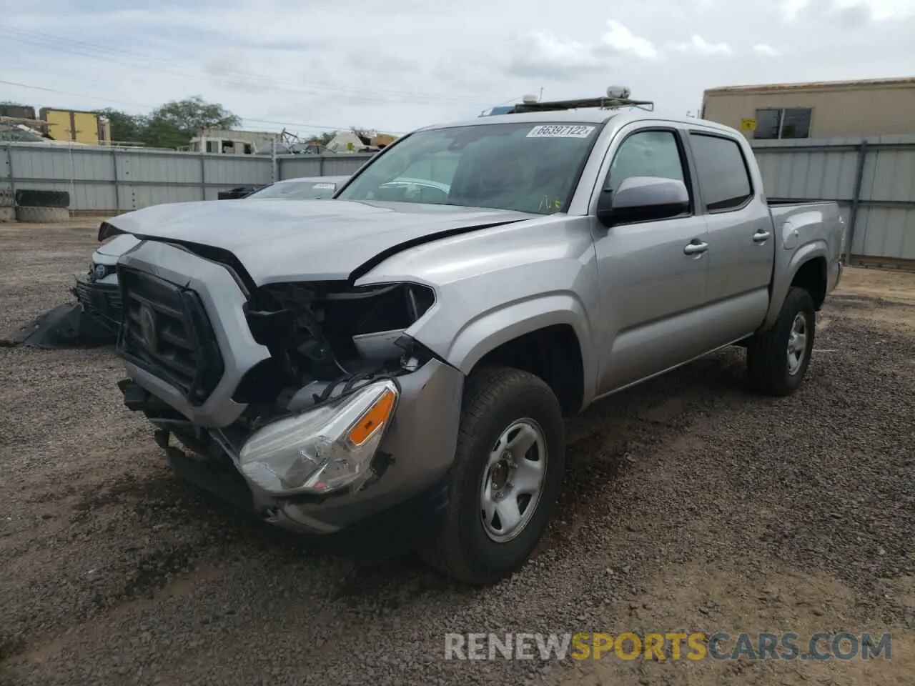 2 Photograph of a damaged car 3TYAX5GN7MT012717 TOYOTA TACOMA 2021