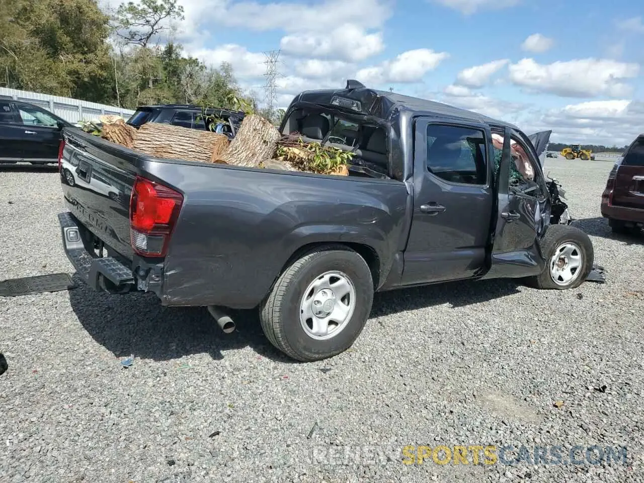 3 Photograph of a damaged car 3TYAX5GN7MT019859 TOYOTA TACOMA 2021