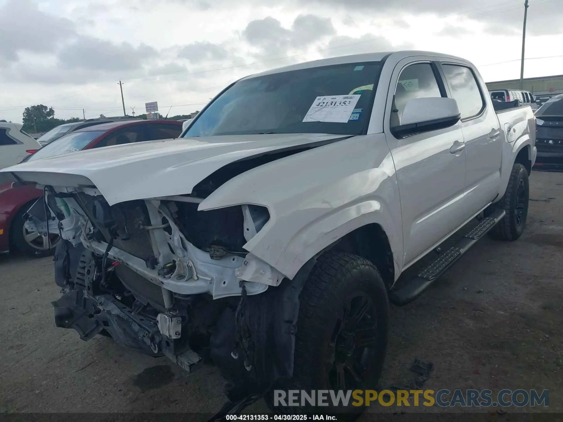 2 Photograph of a damaged car 3TYAX5GN7MT026410 TOYOTA TACOMA 2021
