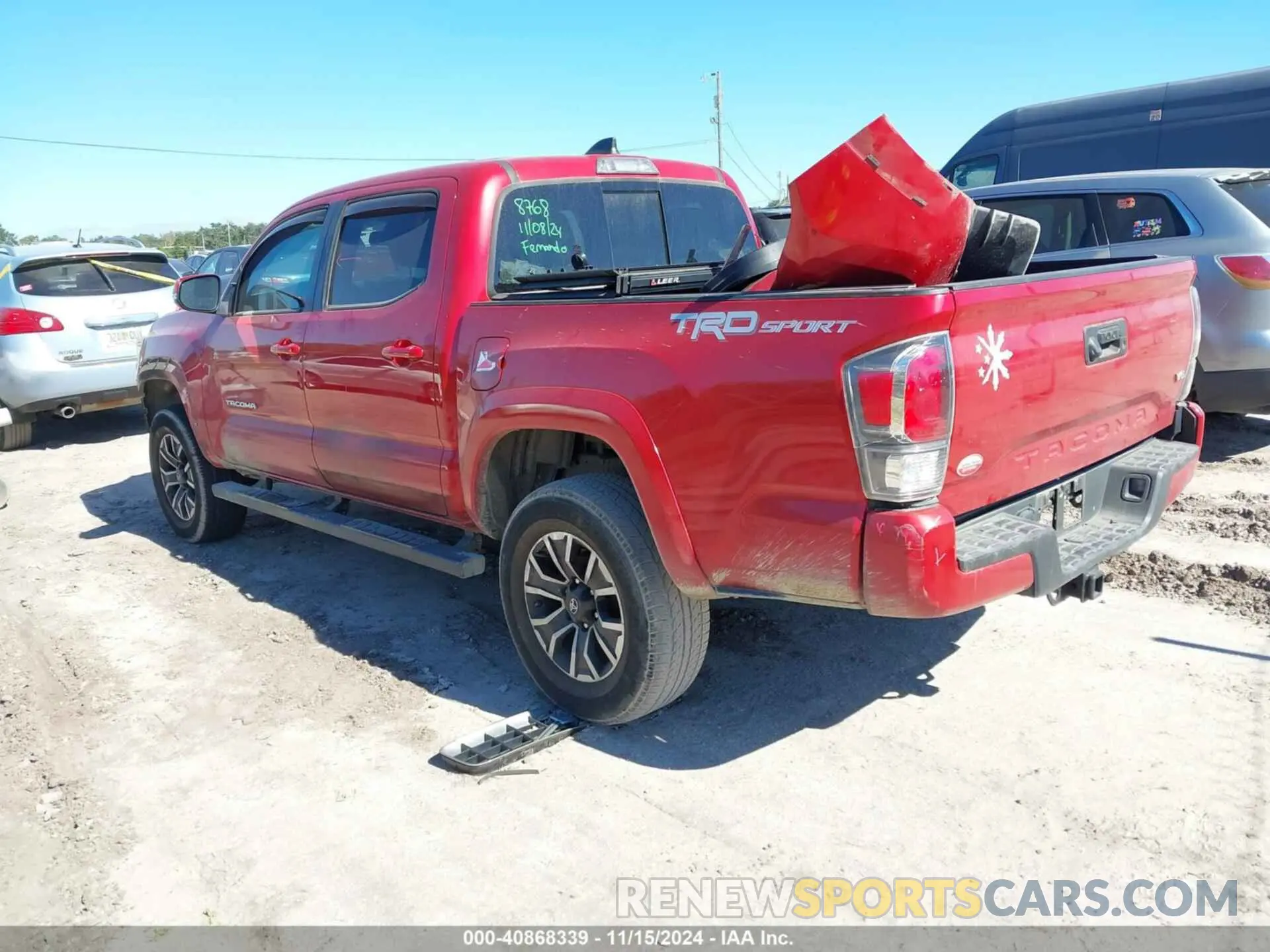 3 Фотография поврежденного автомобиля 3TYAZ5CN0MT003356 TOYOTA TACOMA 2021