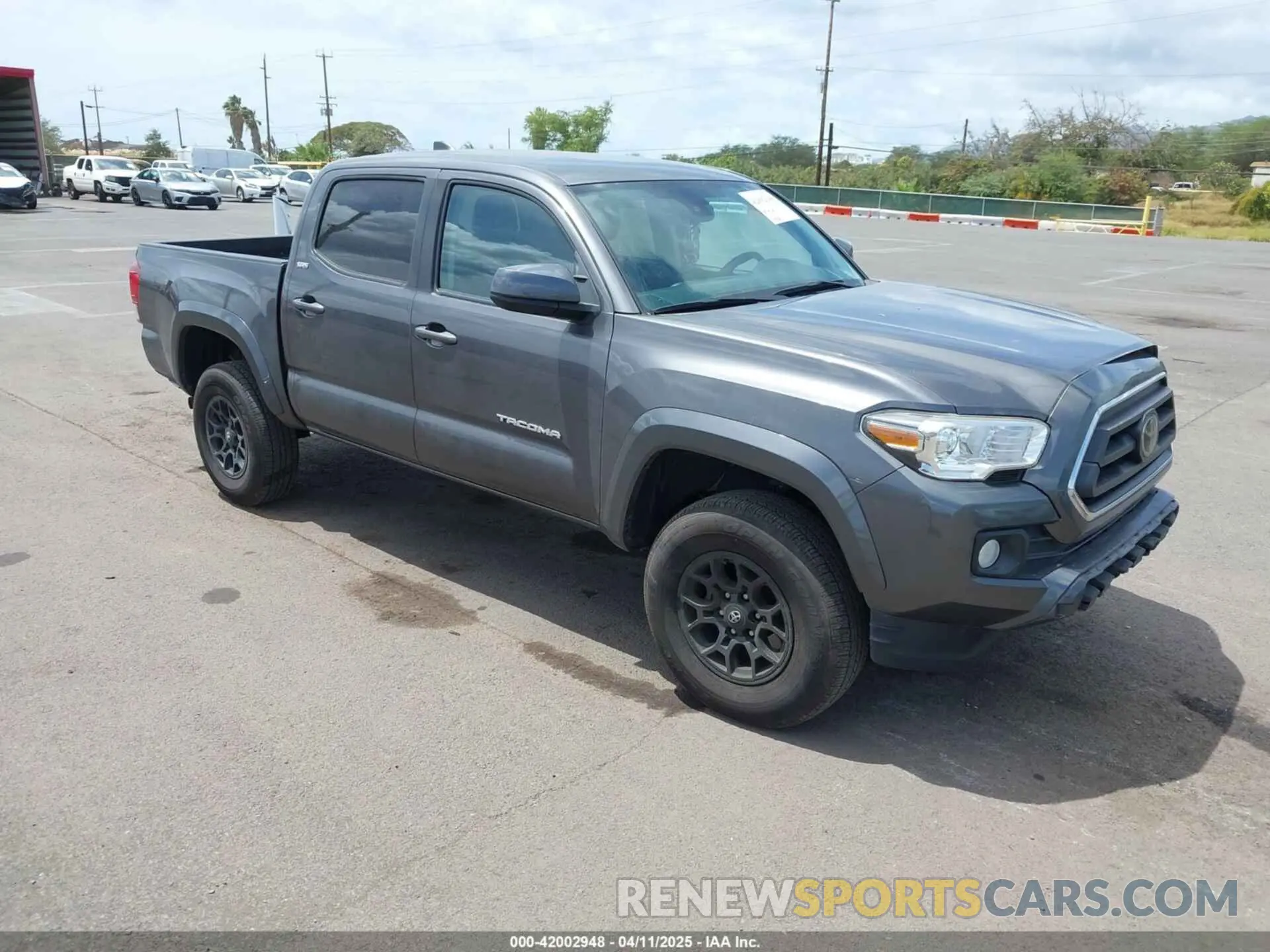 1 Фотография поврежденного автомобиля 3TYAZ5CN1MT006282 TOYOTA TACOMA 2021