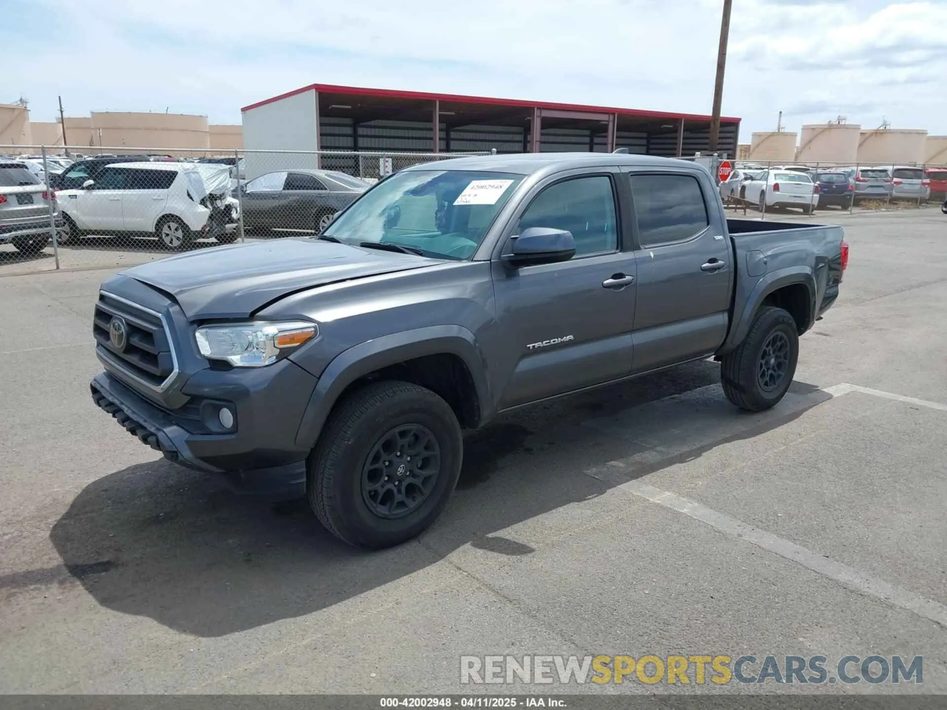 2 Фотография поврежденного автомобиля 3TYAZ5CN1MT006282 TOYOTA TACOMA 2021