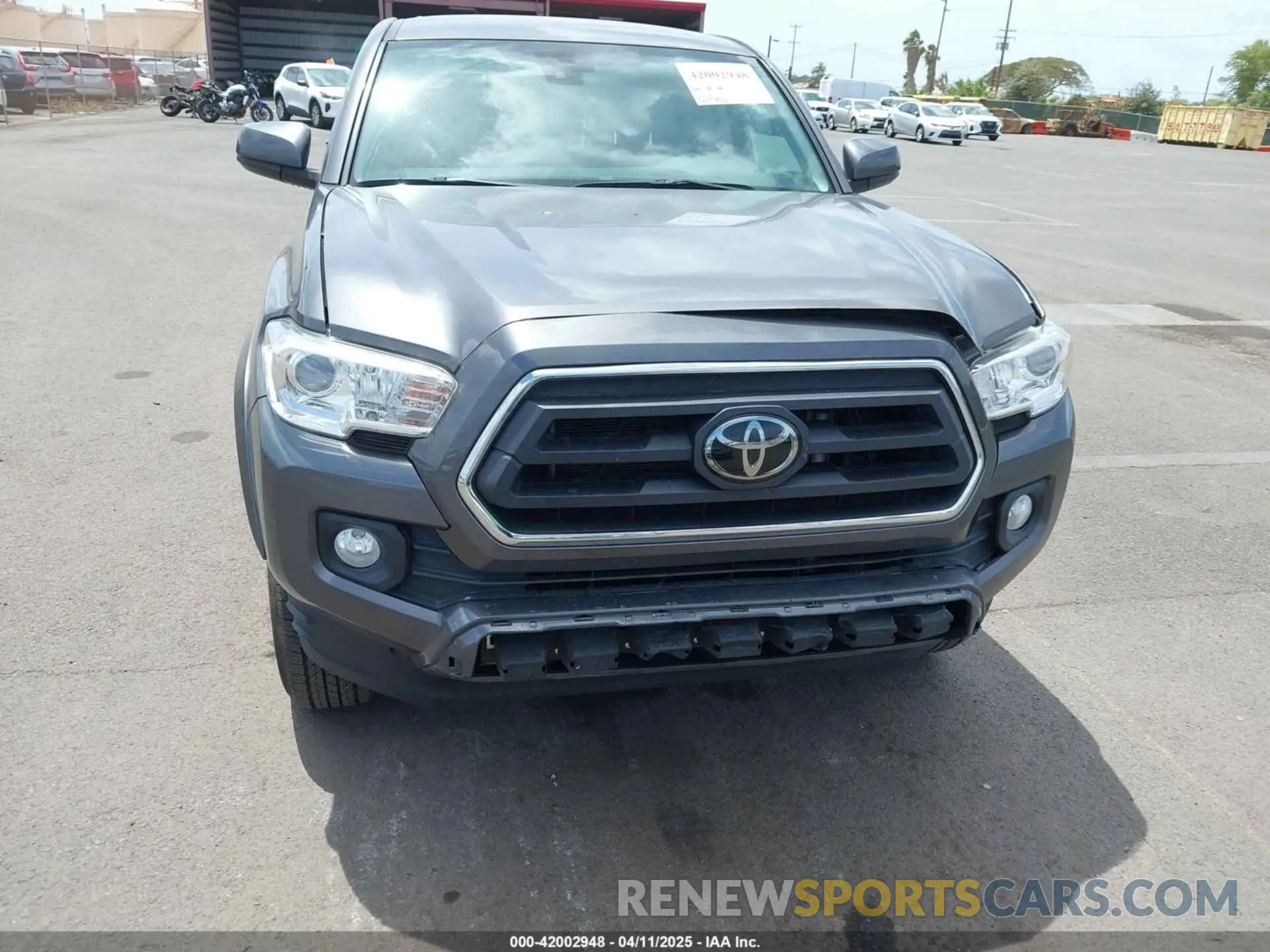 6 Фотография поврежденного автомобиля 3TYAZ5CN1MT006282 TOYOTA TACOMA 2021
