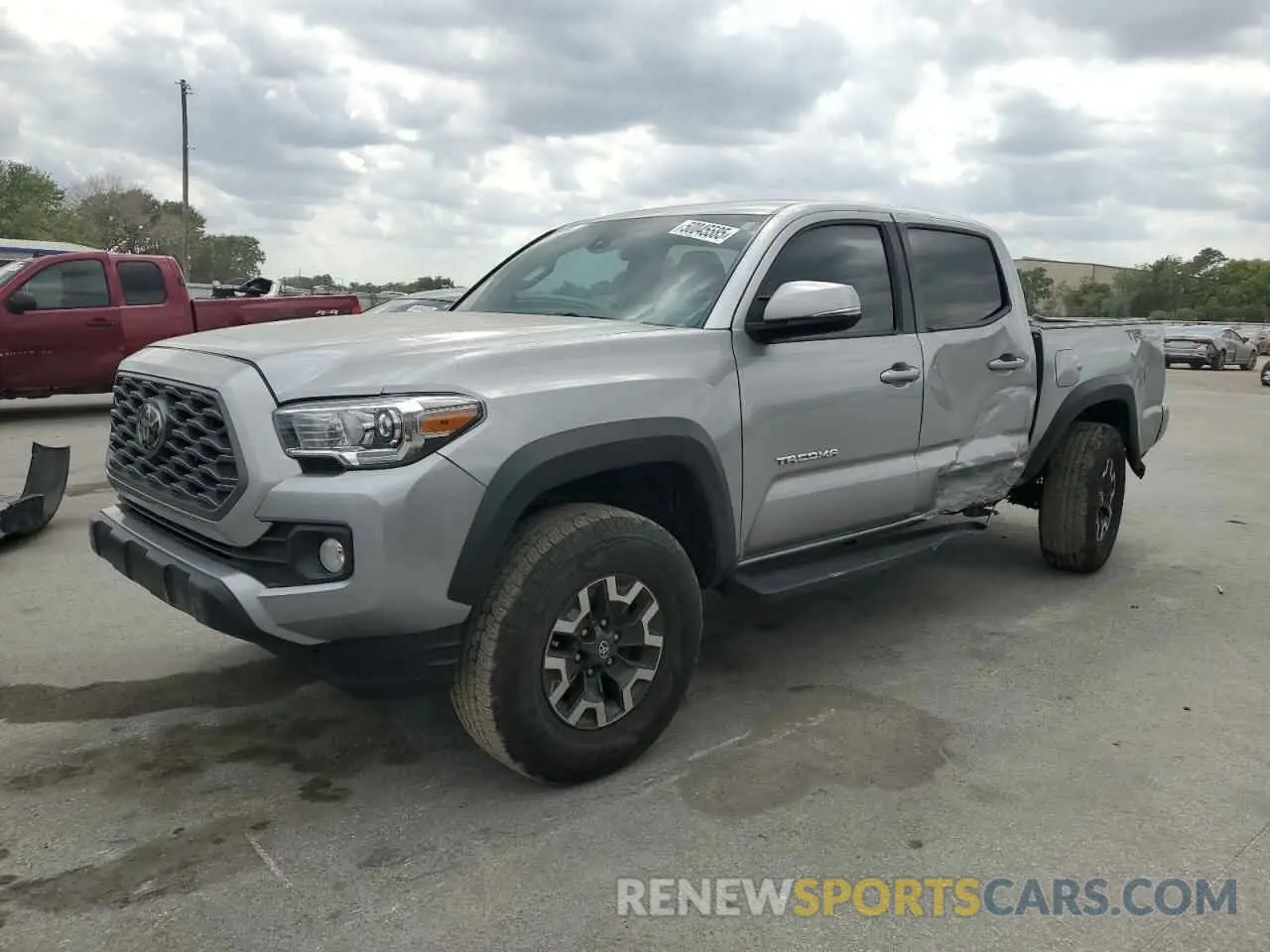 1 Photograph of a damaged car 3TYAZ5CN4MT005157 TOYOTA TACOMA 2021
