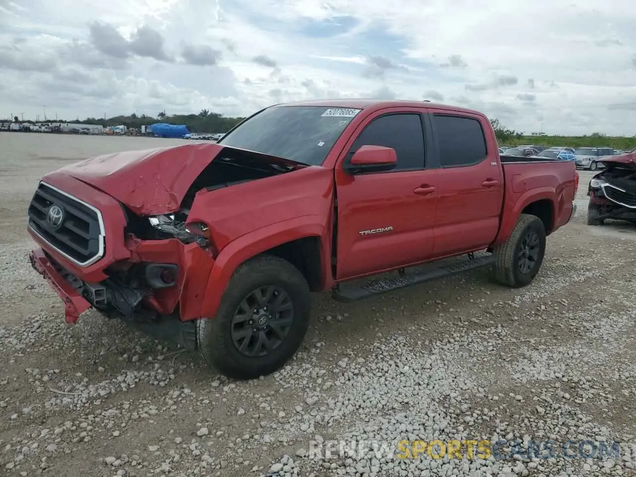 1 Фотография поврежденного автомобиля 3TYAZ5CN6MT012675 TOYOTA TACOMA 2021