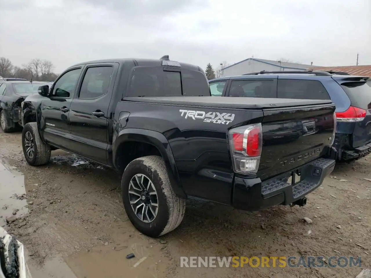 2 Photograph of a damaged car 3TYCZ5AN0MT018547 TOYOTA TACOMA 2021