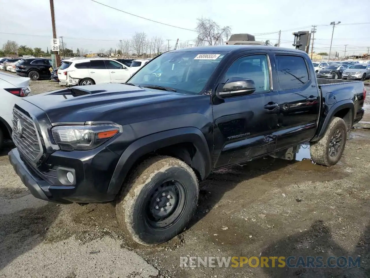 1 Photograph of a damaged car 3TYCZ5AN0MT029211 TOYOTA TACOMA 2021