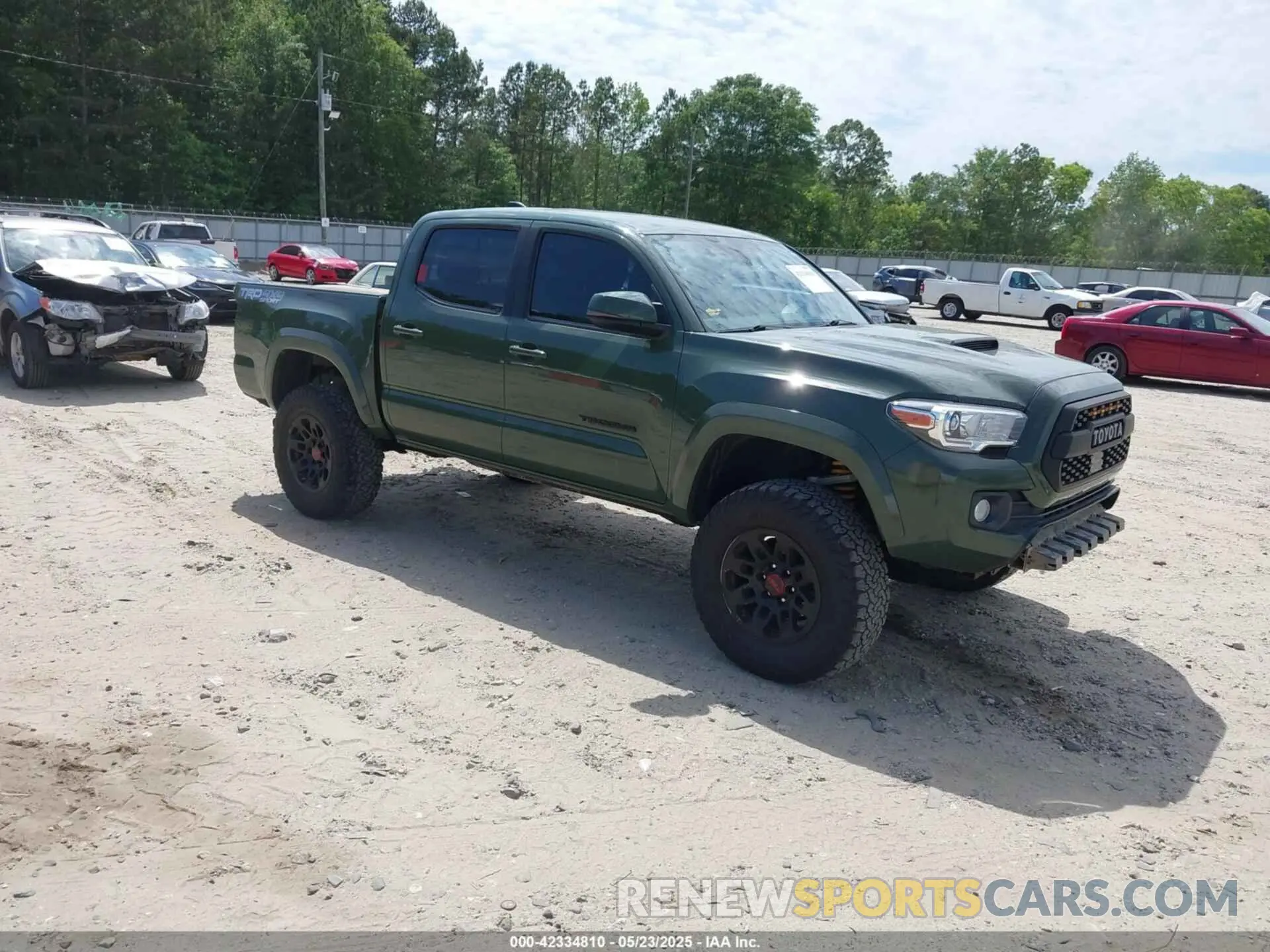 1 Фотография поврежденного автомобиля 3TYCZ5AN0MT035249 TOYOTA TACOMA 2021