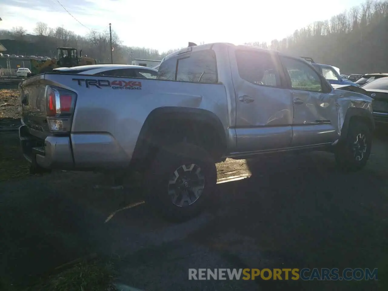 3 Photograph of a damaged car 3TYCZ5AN0MT042444 TOYOTA TACOMA 2021