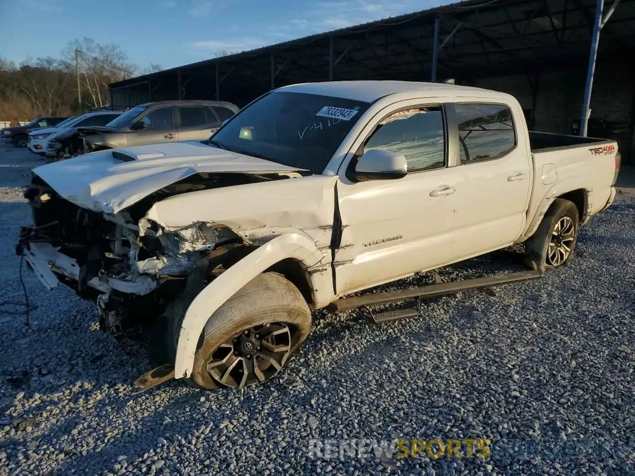 1 Photograph of a damaged car 3TYCZ5AN3MT014105 TOYOTA TACOMA 2021