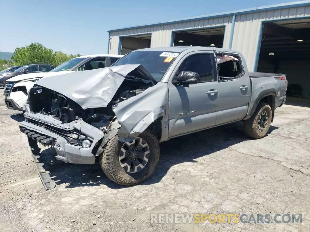 1 Photograph of a damaged car 3TYCZ5AN3MT027503 TOYOTA TACOMA 2021