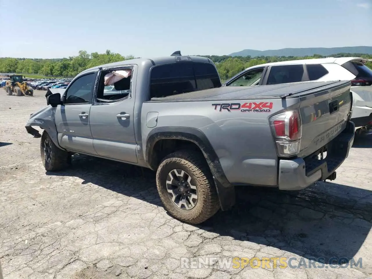 2 Photograph of a damaged car 3TYCZ5AN3MT027503 TOYOTA TACOMA 2021