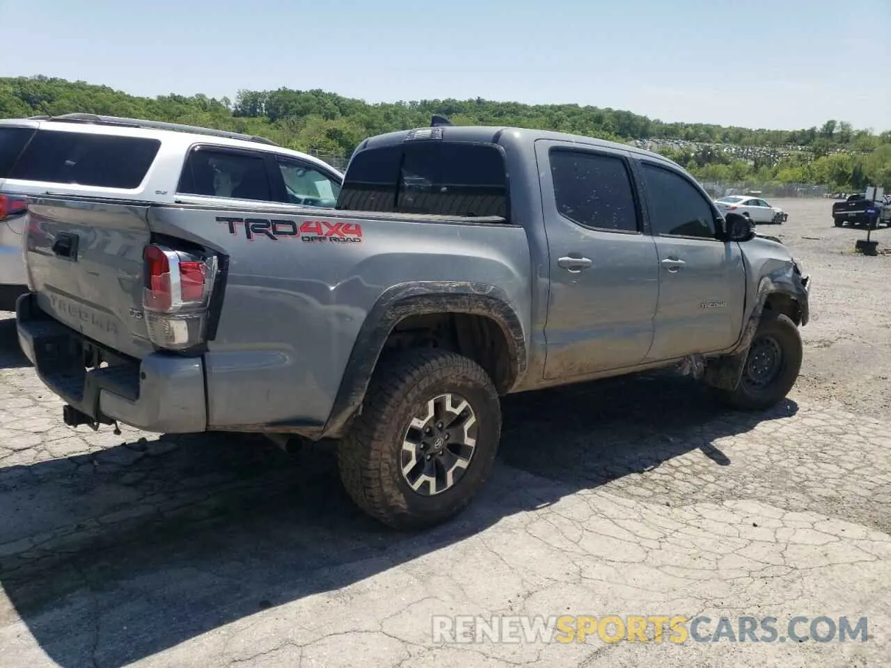 3 Photograph of a damaged car 3TYCZ5AN3MT027503 TOYOTA TACOMA 2021