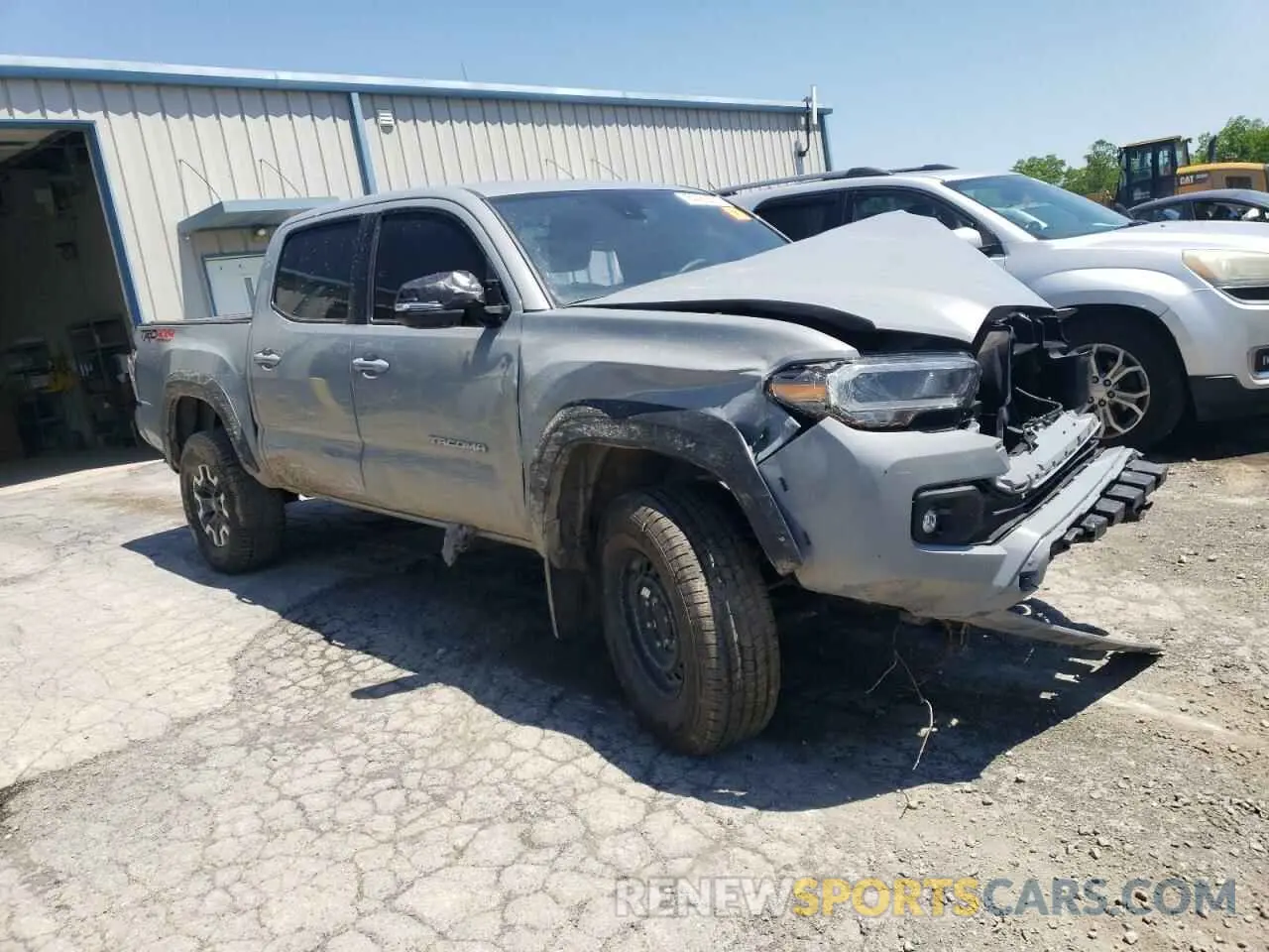 4 Photograph of a damaged car 3TYCZ5AN3MT027503 TOYOTA TACOMA 2021