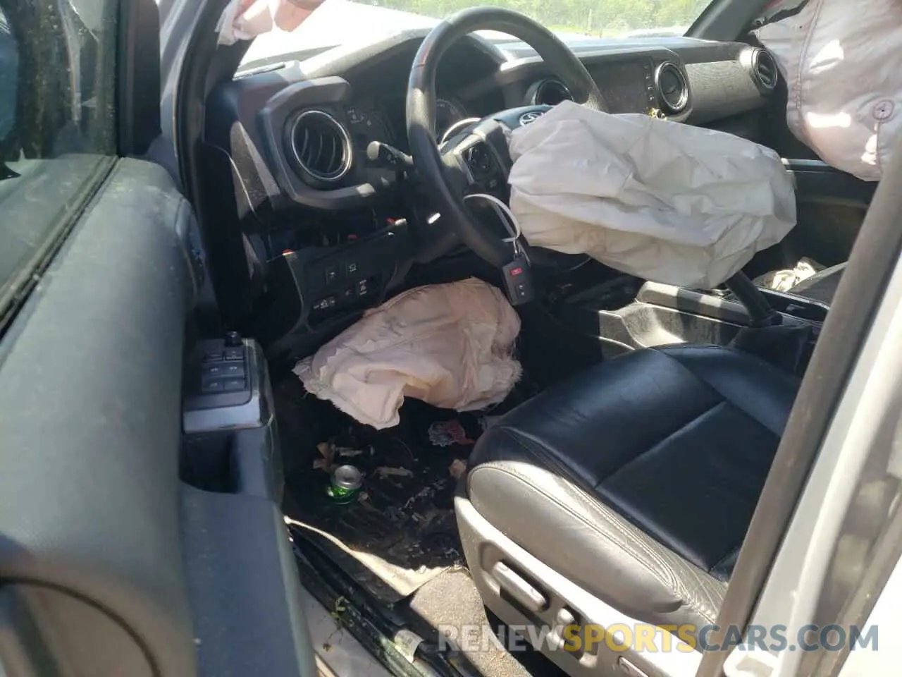 8 Photograph of a damaged car 3TYCZ5AN3MT027503 TOYOTA TACOMA 2021