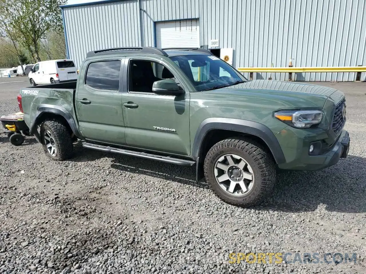 4 Фотография поврежденного автомобиля 3TYCZ5AN3MT049646 TOYOTA TACOMA 2021