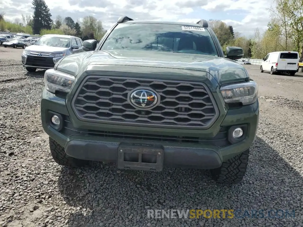 5 Фотография поврежденного автомобиля 3TYCZ5AN3MT049646 TOYOTA TACOMA 2021