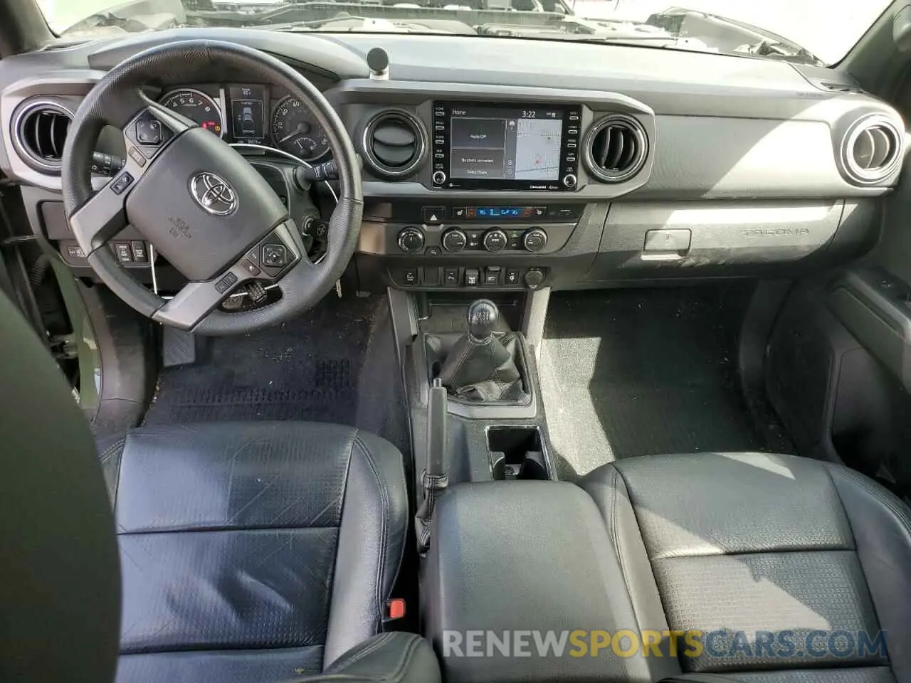 8 Фотография поврежденного автомобиля 3TYCZ5AN3MT049646 TOYOTA TACOMA 2021