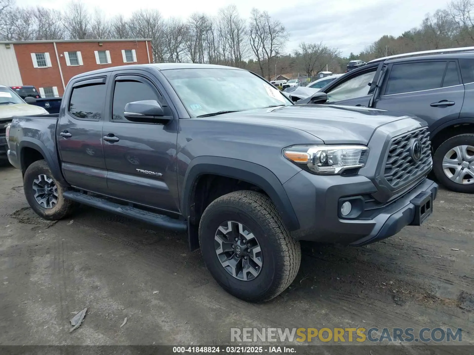 1 Photograph of a damaged car 3TYCZ5AN3MT049937 TOYOTA TACOMA 2021