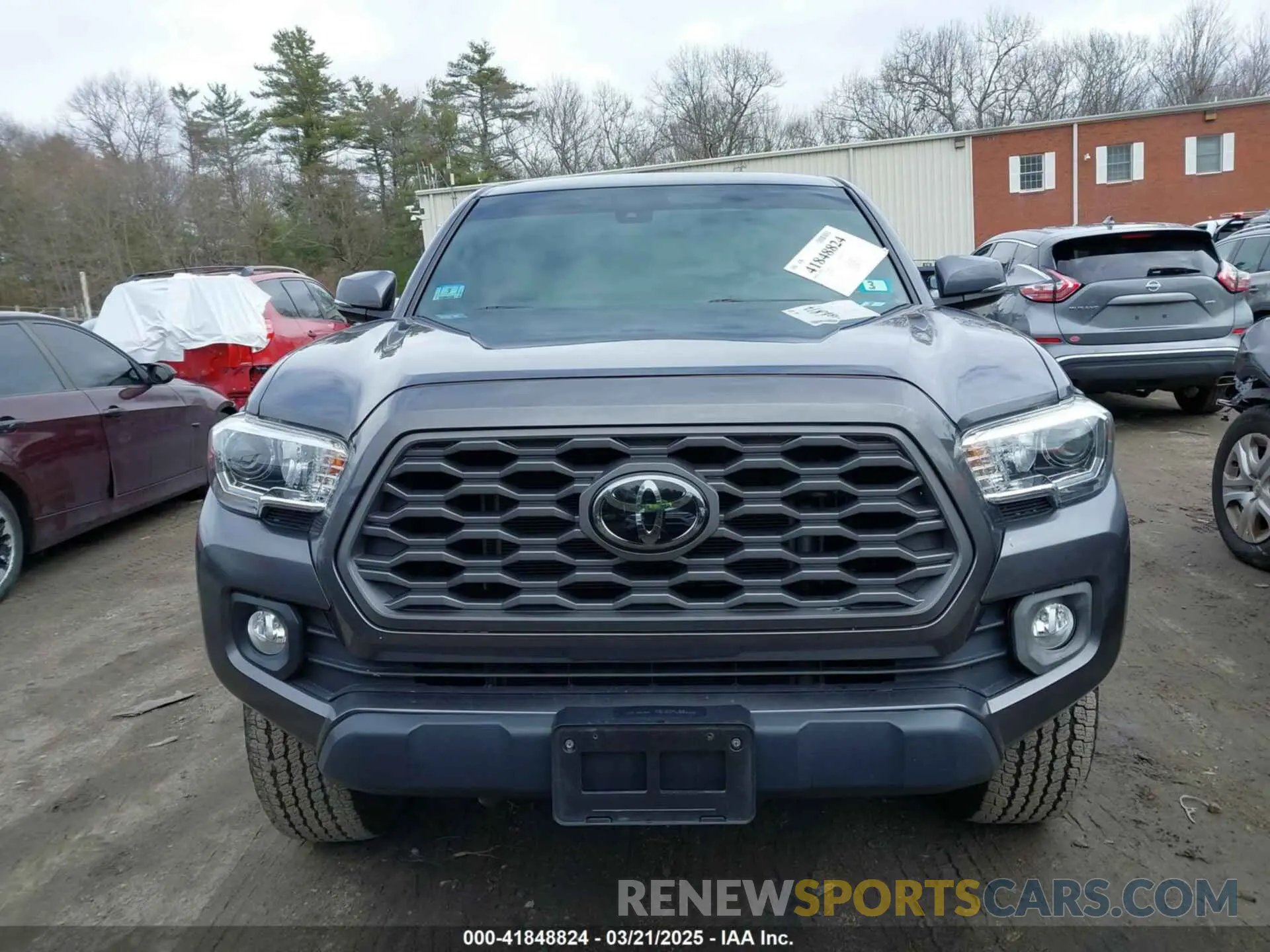 12 Photograph of a damaged car 3TYCZ5AN3MT049937 TOYOTA TACOMA 2021