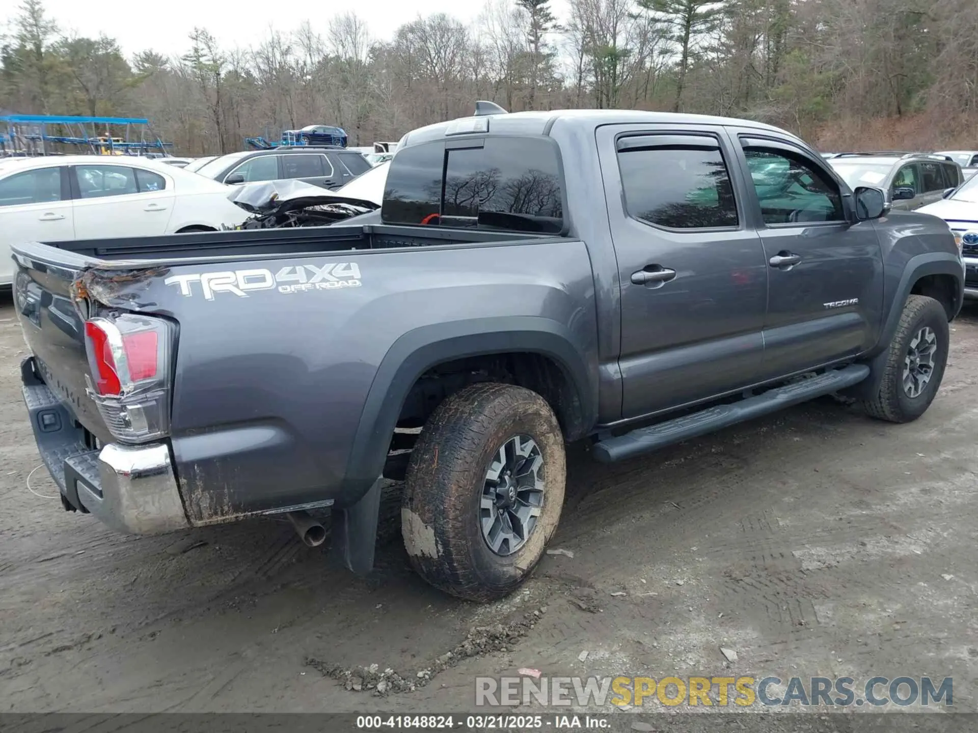 4 Photograph of a damaged car 3TYCZ5AN3MT049937 TOYOTA TACOMA 2021