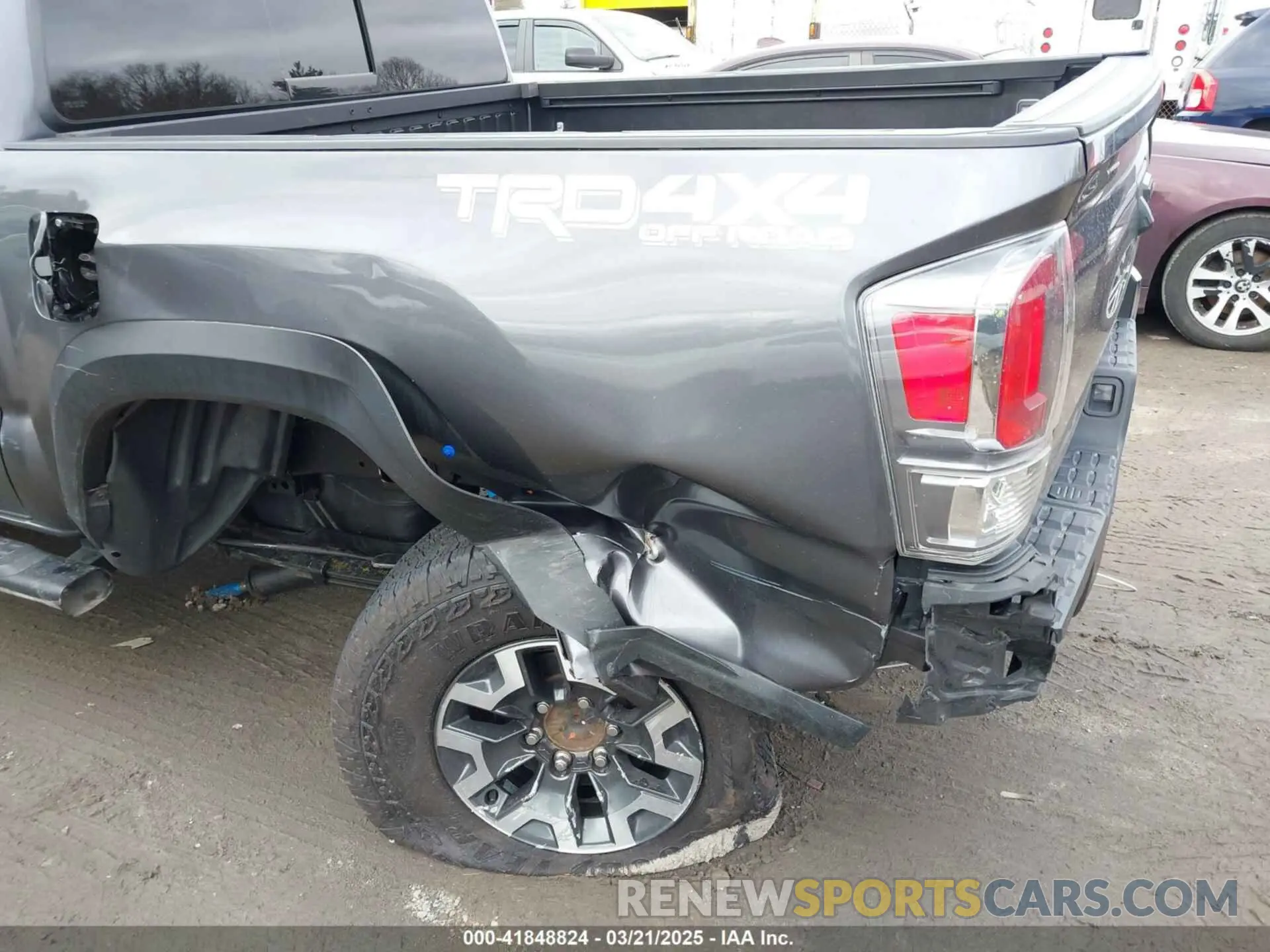 6 Photograph of a damaged car 3TYCZ5AN3MT049937 TOYOTA TACOMA 2021