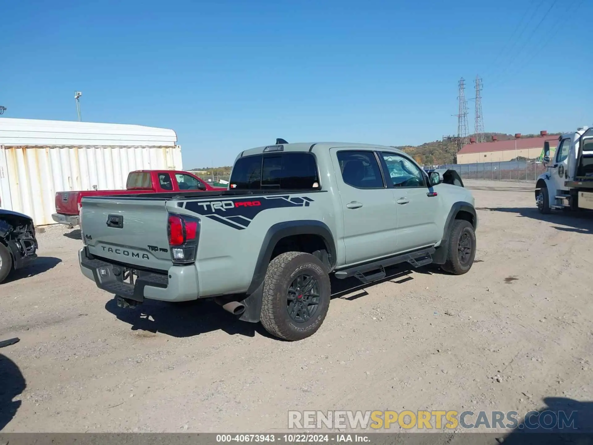 4 Photograph of a damaged car 3TYCZ5AN4MT016588 TOYOTA TACOMA 2021