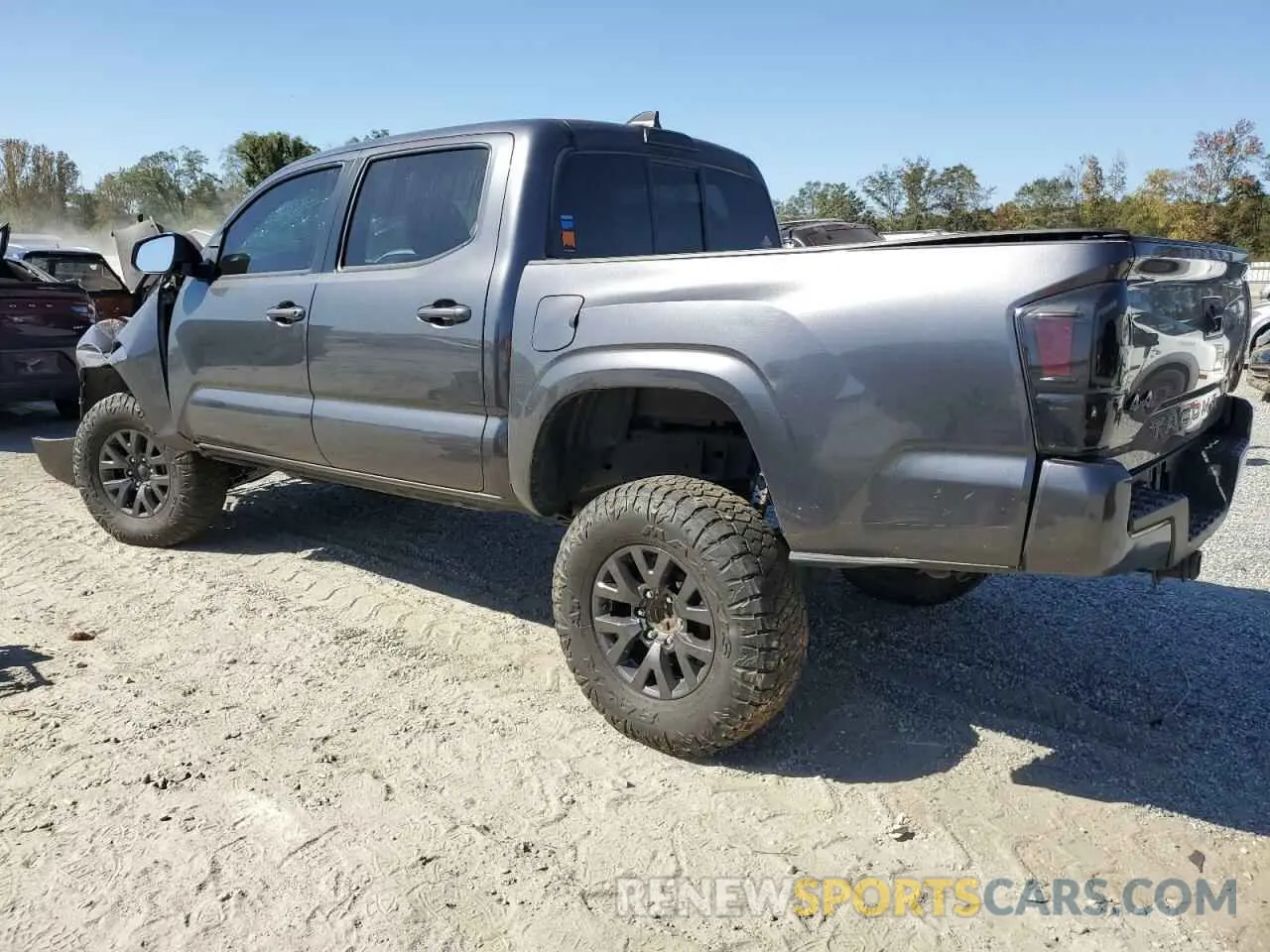 2 Photograph of a damaged car 3TYCZ5AN4MT039904 TOYOTA TACOMA 2021