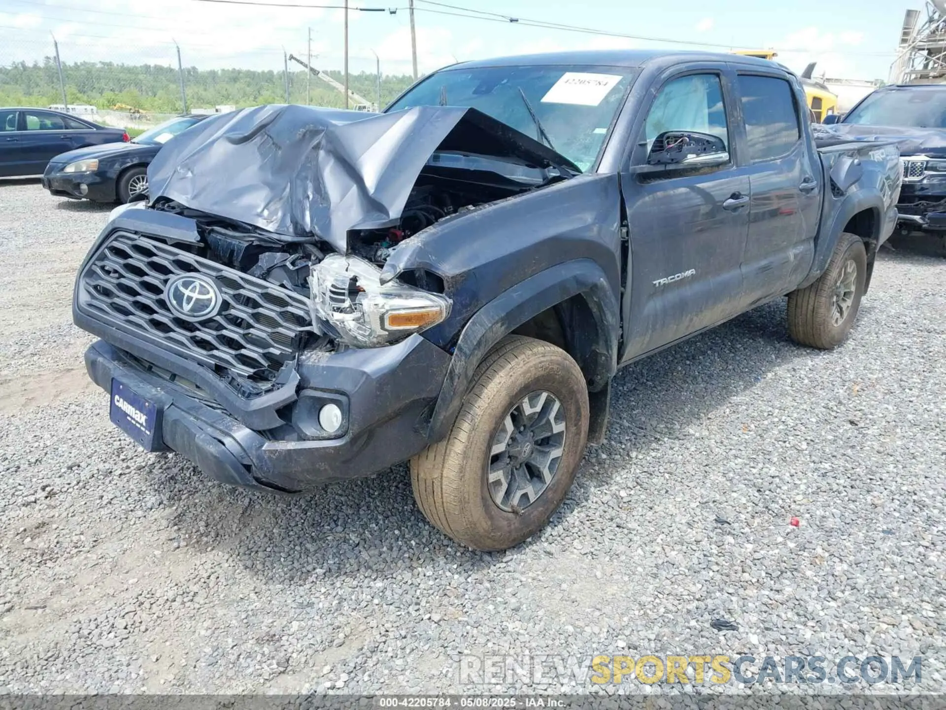 2 Photograph of a damaged car 3TYCZ5AN4MT049607 TOYOTA TACOMA 2021