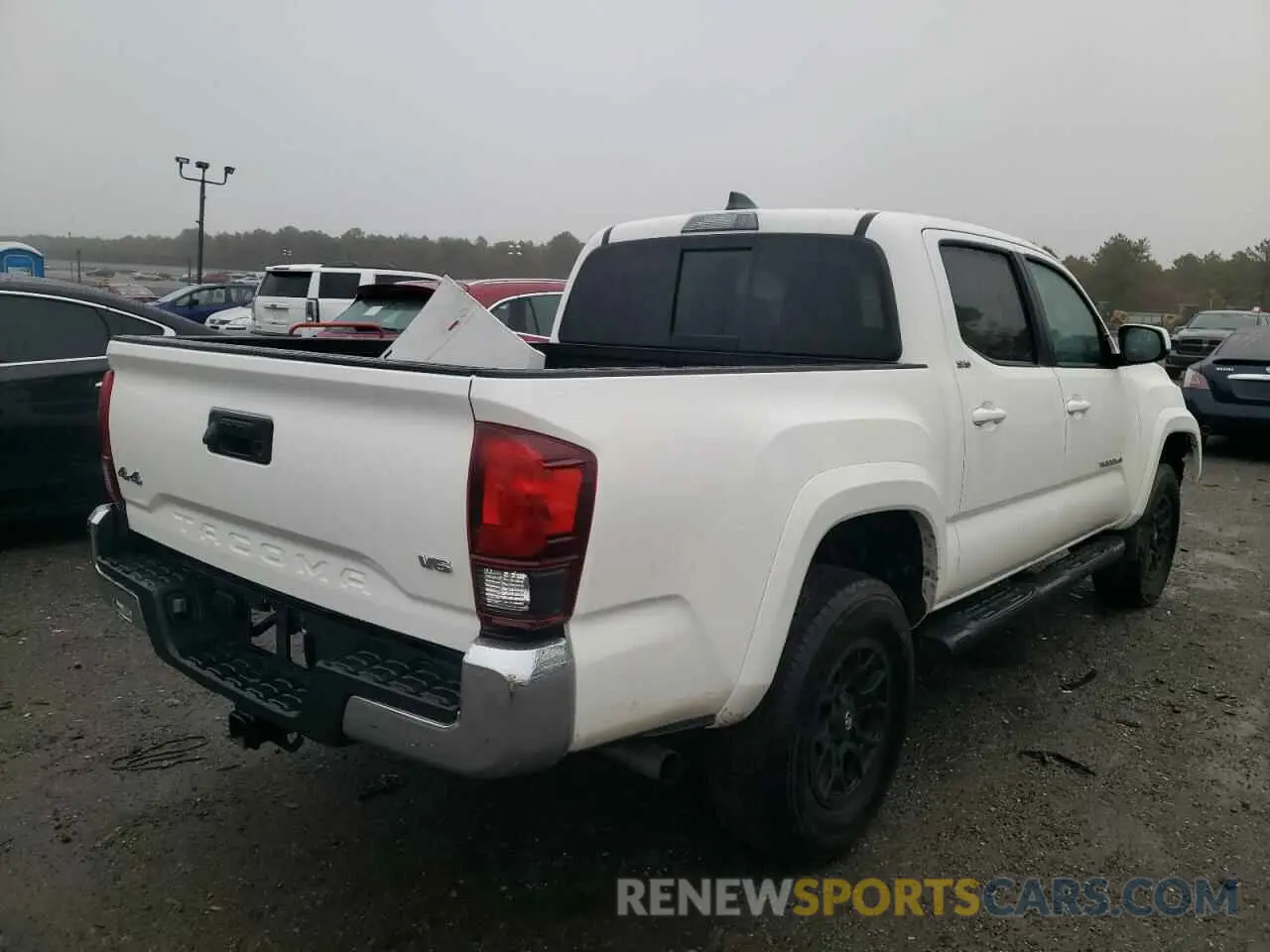4 Фотография поврежденного автомобиля 3TYCZ5AN5MT027843 TOYOTA TACOMA 2021