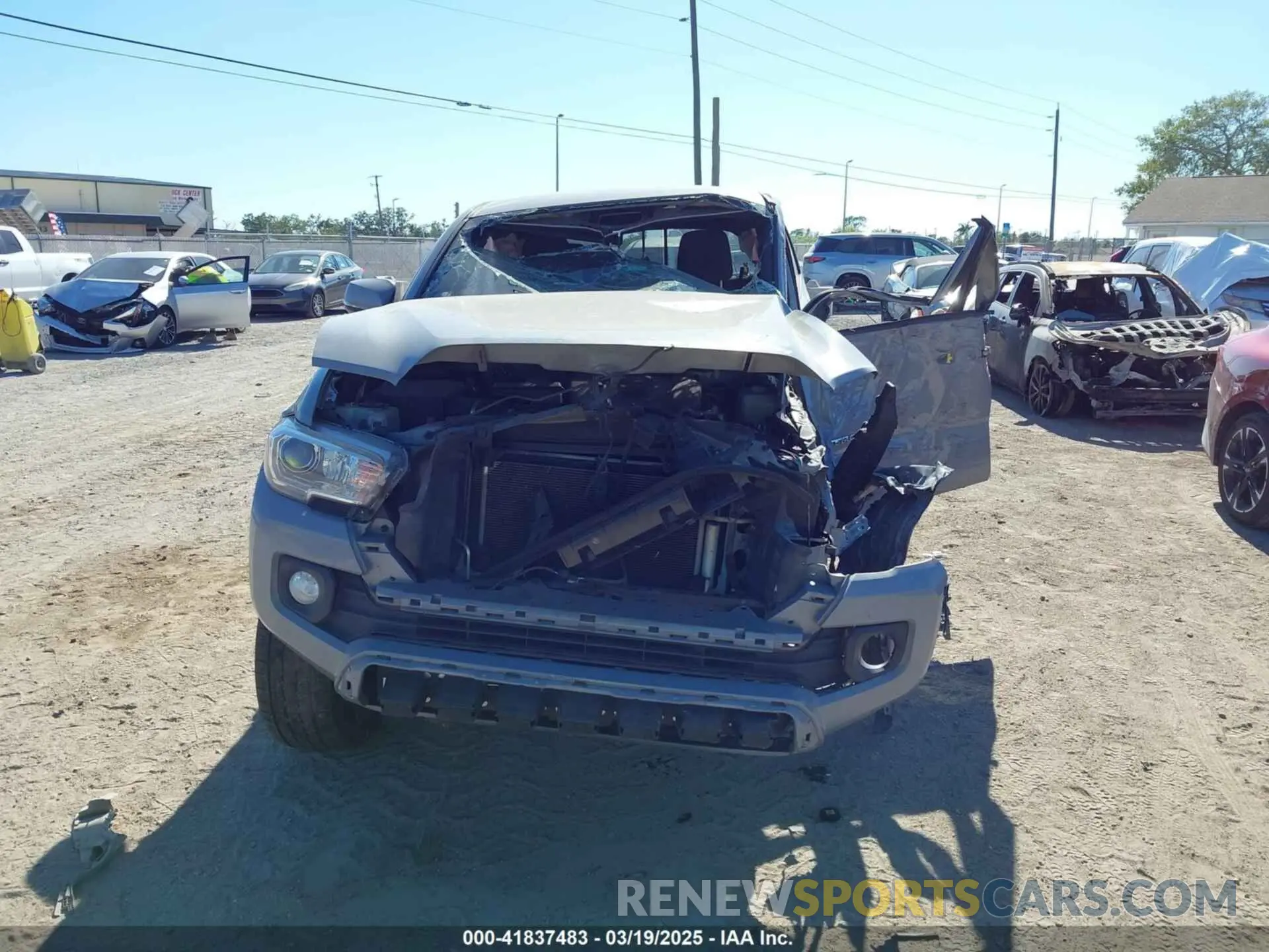 6 Фотография поврежденного автомобиля 3TYCZ5AN6MT010792 TOYOTA TACOMA 2021